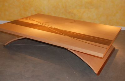 Table basse design Arc