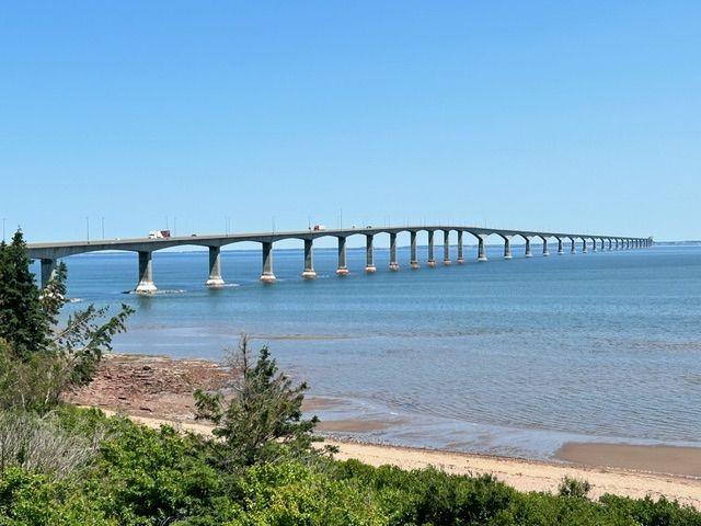 Canada - Pont reliant l'ile du Prince Edouard au Nouveau Brunswick