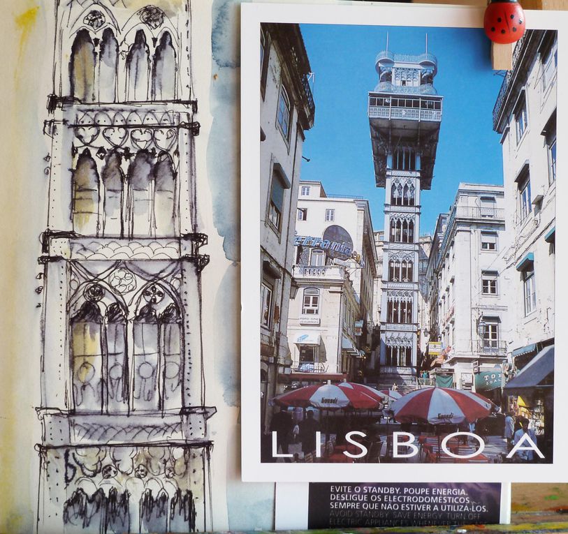 mon carnet de voyage à Lisbonne du 27/8 au 3/9/2010