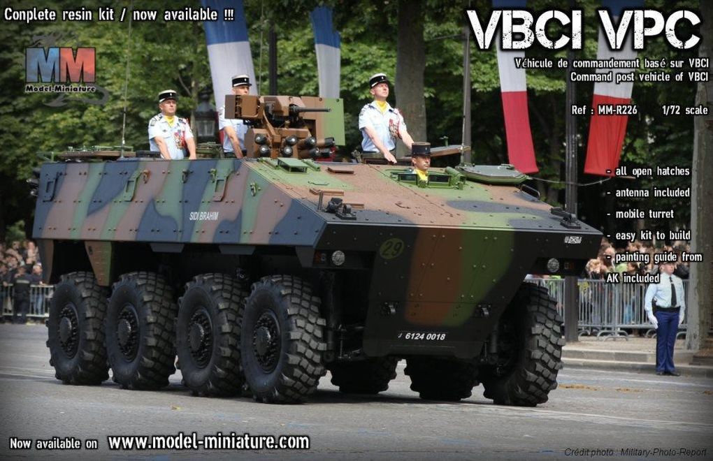 VBCI VPC et decals au 1:72 (Model-miniature)