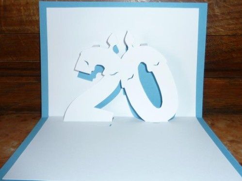 Anniversaire Kirigami Gratuit En Folie