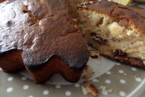 recette du gâteau aux 2 noix