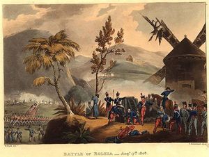 La bataille de Roliça - 17 août 1808