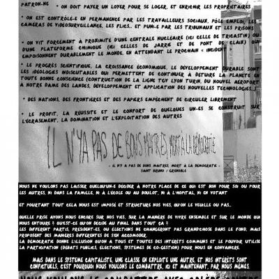 ★ Nous ne voulons pas voter, nous voulons vivre…  