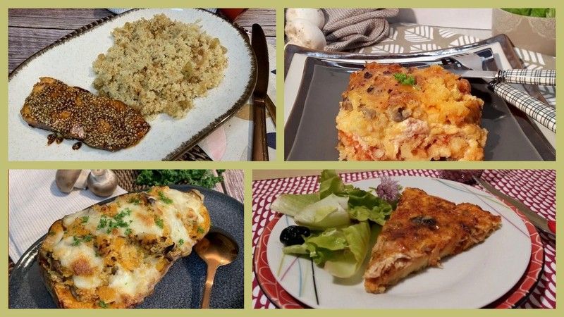 4 recettes salées à  base de semoule 