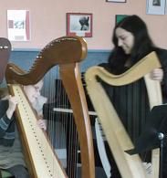 Reportage photo sur l'audition de ma classe de harpe de Syrinx!