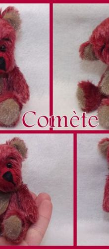 ADOPTE Comète, ours de collection miniature