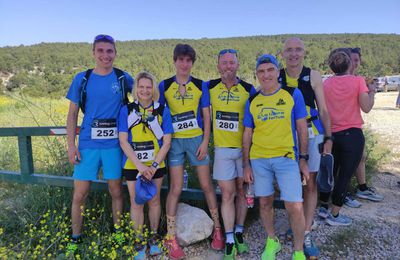 TRAIL DE CEYRESTE 2024...CINQ COUREURS, CINQ PODIUMS !!