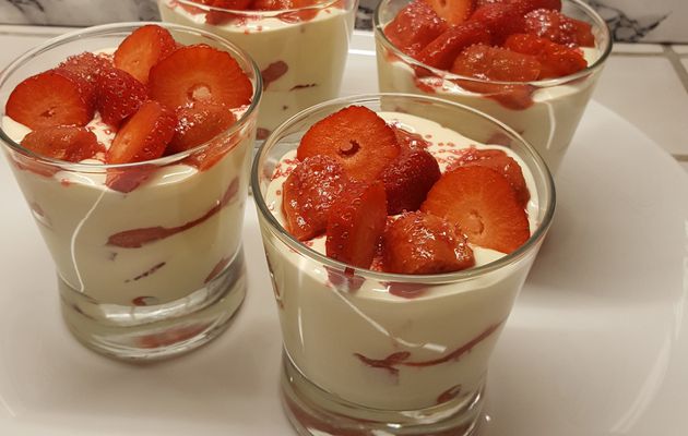 Tiramisu aux fraises