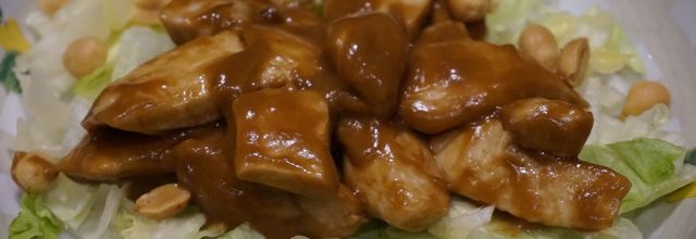 salade de poulet aux cacahuètes
