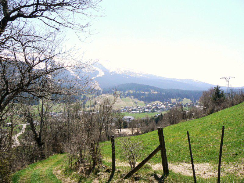 Une jolie balade à Corrençon en Vercors. Un paysage magnifique sous le soleil.