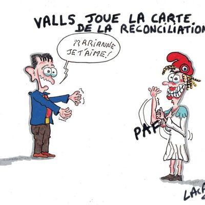 valls joue la carte de la réconciliation...