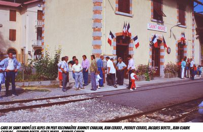 Le Train à Vapeur : Un souffle d'Histoire à Saint-André-les-Alpes