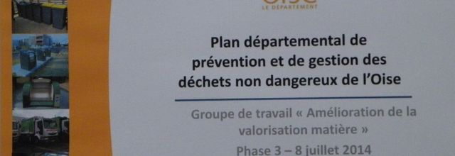 Plan départemental de prévention et de gestion des déchets non dangereux de l'Oise 