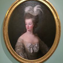 Elisabeth Louise Vigée Lebrun - Portrait de Marie-Antoinette