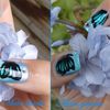 Nail Art - Blue Butterflies