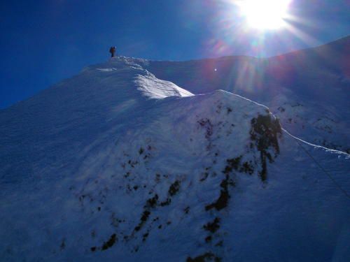 Val d'Enfer, Massif du Sancy
Redondance
Couloir de l'Arete du Dinosaure
CAF Creuse
28 fevrier 2009