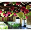 Mariage en vert anis et Fuschia