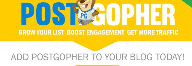 #PostGopher is a #WordPressplugin that converts your #blogposts and pages into downloadable #PDFbooks