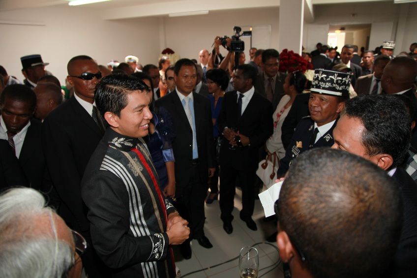 Dans le cadre du IIè anniversaire de la IVèRépublique, le couple présidentiel, Andry et Mialy Rajoelina, a inauguré le «Coliseum de Madagascar» sis à Antsonjombe. 2è partie. Photos: Harilala Randrianarison