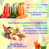 Bar à jus à Montpellier le 6 février