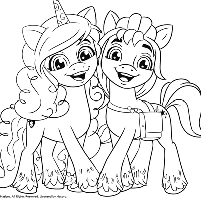 20 Coloriages de My Little Pony #30 [Coloriage][Activité][MLP][Maternelle][Élémentaire]