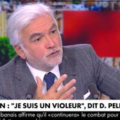 "Je retire cette phrase" : Pascal Praud se laisse aller sur CNews à un commentaire sur le procès des viols de Mazan avant de s'auto-corriger en direct