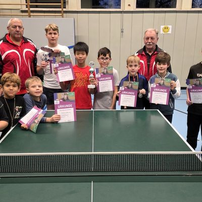 Veitshöchheimer Mini-Meisterschaften im Tischtennis