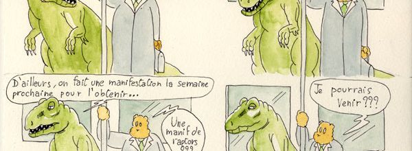 Un raptor dans le métro III