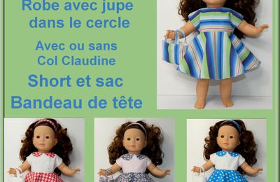 DIY Couture pour poupée Ma Corolle 36 cm