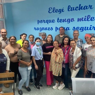 Funcamama realizó conversatorio “Victoria tras victoria, eso es vivir” en Hospital Oncológico de Naguanagua