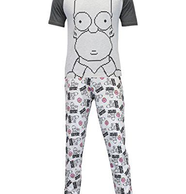 Simpsons Pyjama pour homme motif Homer Simpson