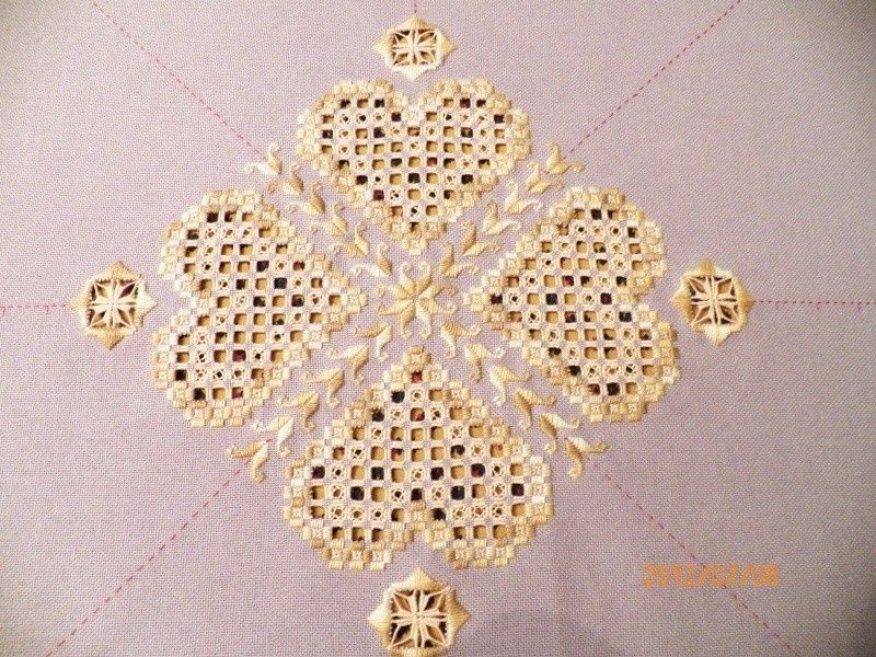 Album - coussin aux coeurs etape-3