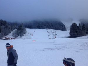Mercredi: initiation au ski alpin 