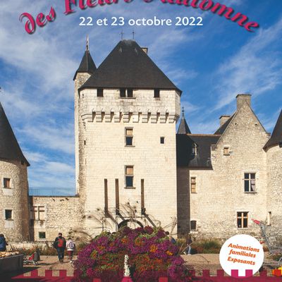 Weekend 22 & 23 octobre 2022 la Fête des fleurs d'automne au Château du Rivau ( 37)