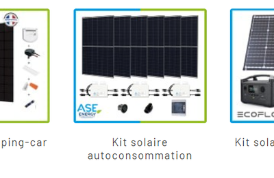 L’autoconsommation où que vous êtes grâce aux kits solaires 