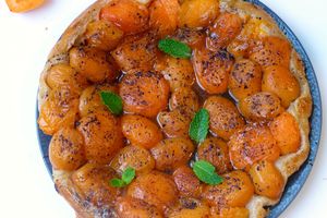 Tatin aux abricots