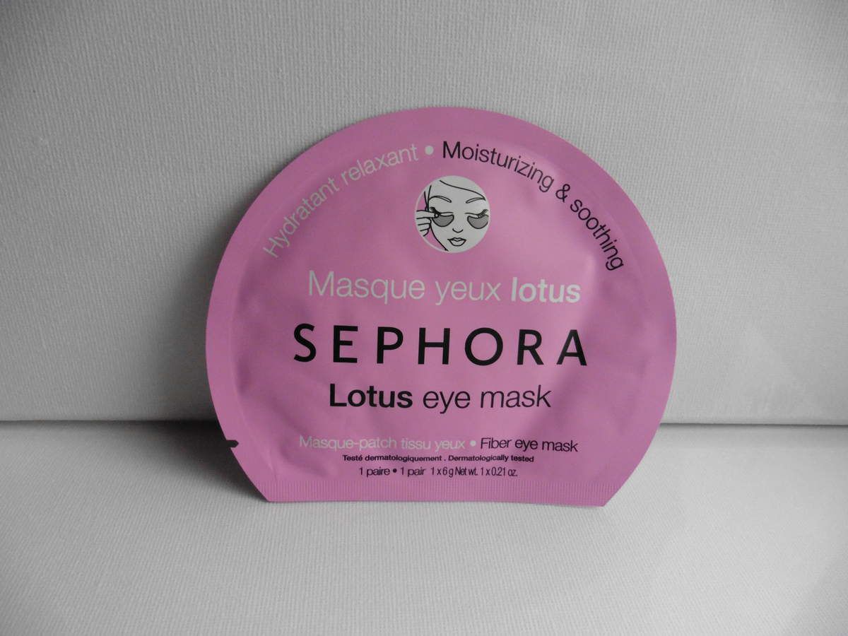 Masque Sephora au Lotus