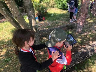 Sortie scolaire des maternelles aux jardins de Brocéliande (suite)