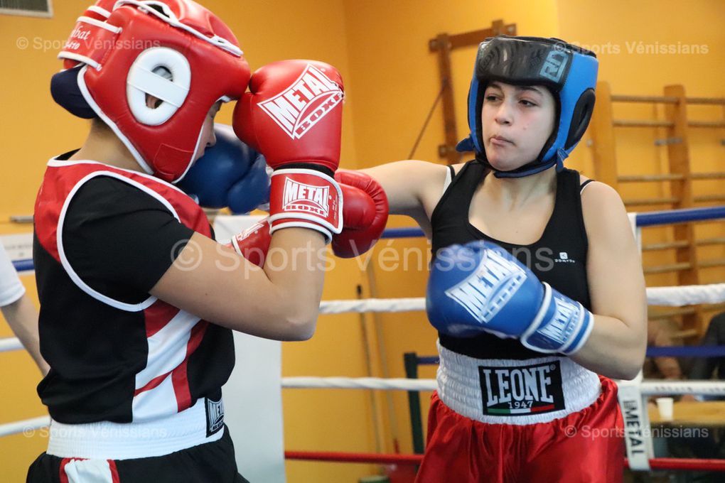 La boxe éducative féminine departementale avait rendez-vousà Vénissieux