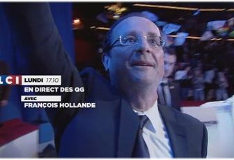 En direct des QG, avec François Hollande ce lundi 2 avril à 17H10 sur LCI