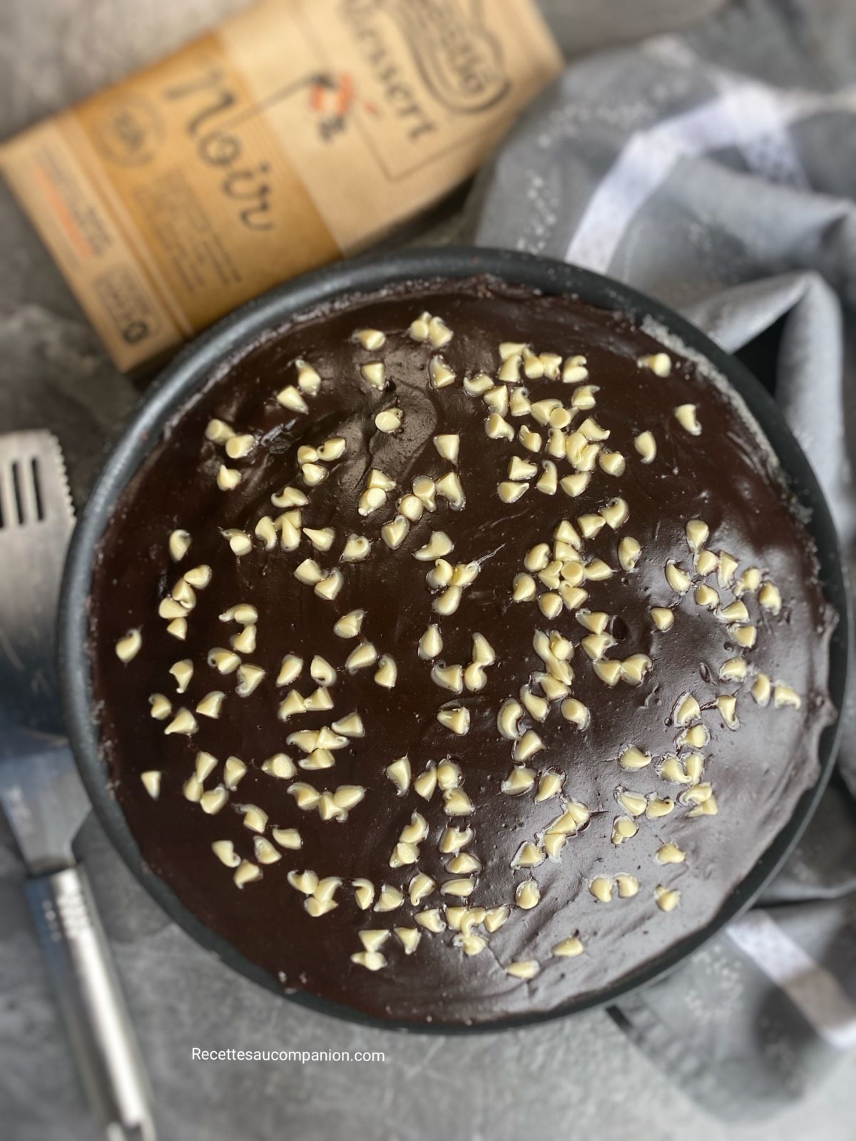 Gâteau au chocolat cuisson à la poêle sans four