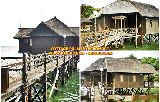 Cottage Di Pulau Ayer Resort Berkonsep Papua