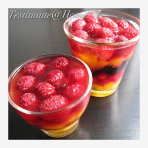 Salade de fruits en verrine