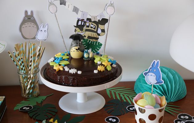 Anniversaire Totoro et Number Cake