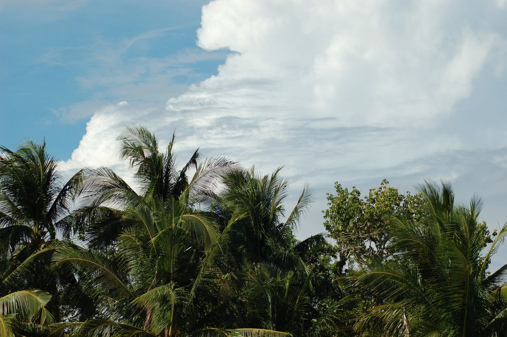 Plage de Batangas, sud est de Manille. Océane pacifique.