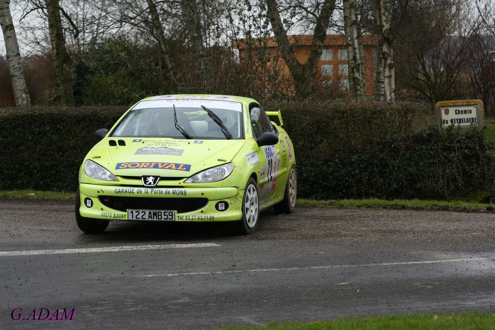 Premier rallye de la saison 2010 dans le Nord de la France