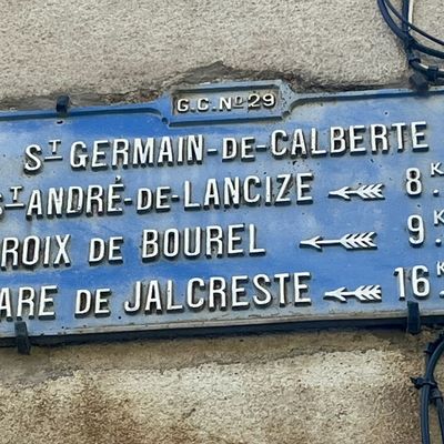 J11: Saint Germain de Calberte à Saint Etienne Vallée Francaise 