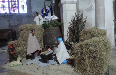 Église Saint-Jean-Baptiste : la crèche et ses messages