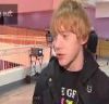 Vidéo : Rupert Grint au tournage "Cherrybomb"